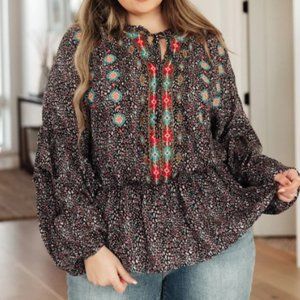 THE BUSY BODY BLOUSE